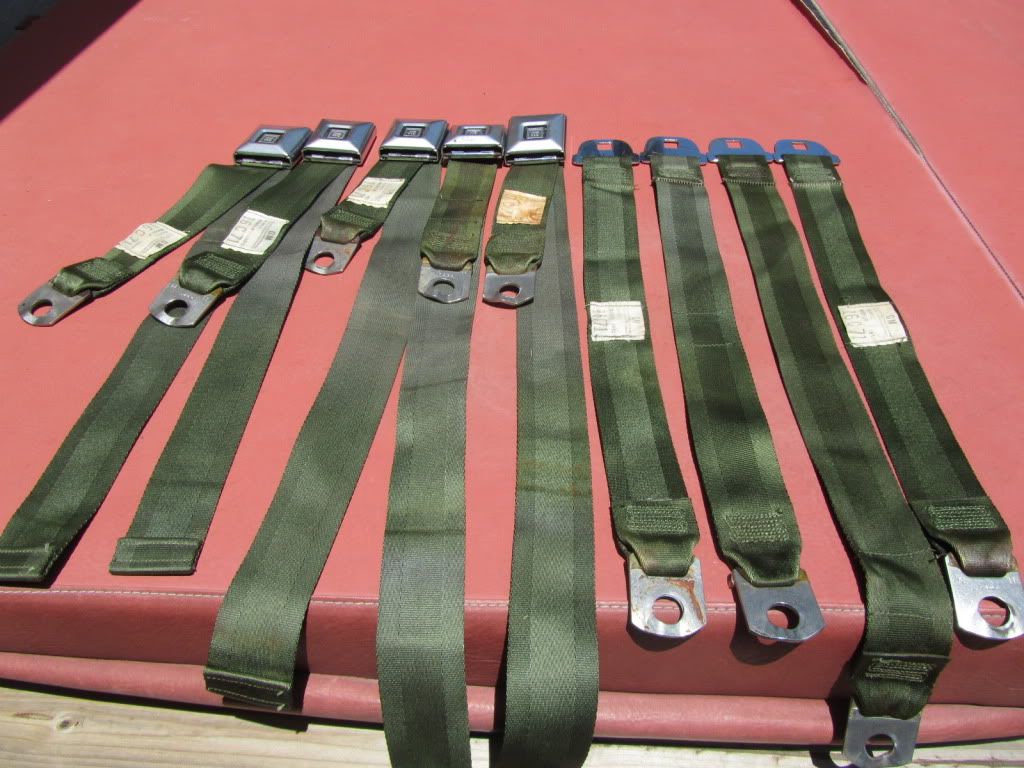 Junkyard Seat Belts Pic Team Camaro Tech